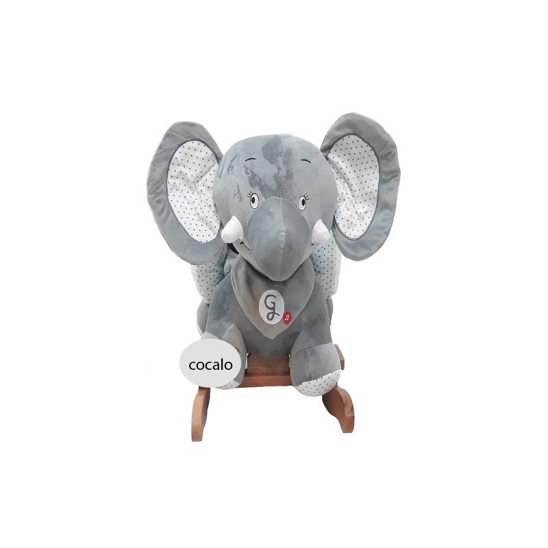 راکر صندلی دار کودک گل جامگان طرح فیل (قبل سفارش جهت اطلاع موجودی حتما تماس بگیرید)